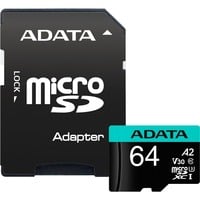 Premier Pro 64 GB microSDXC, Speicherkarte UHS-I U3, Class 10, V30, A2