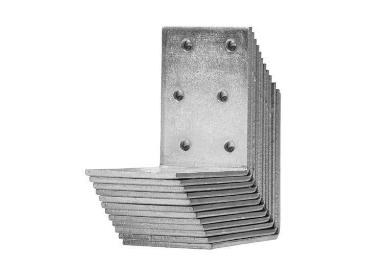 Ayce ÜH-Lochplattenwinkel Verzinkt 60 × 40 mm