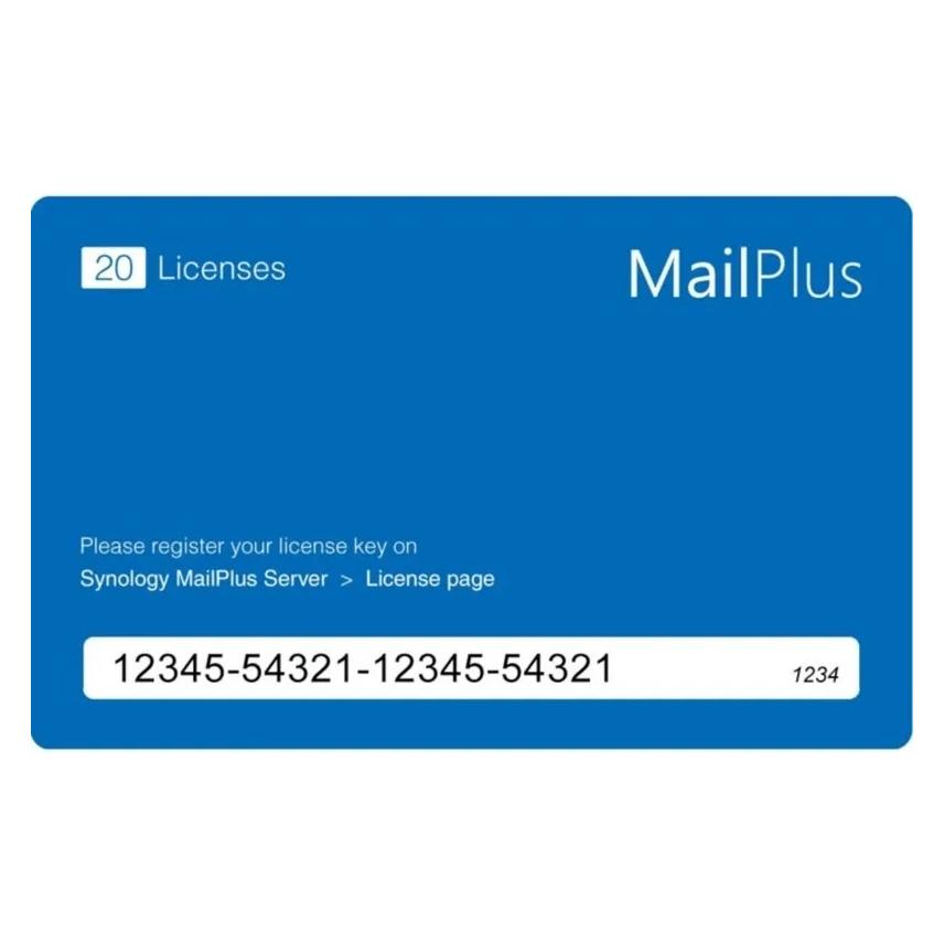 Synology MailPlus 20 Licenses (MAILPLUS 20 LICENSES)