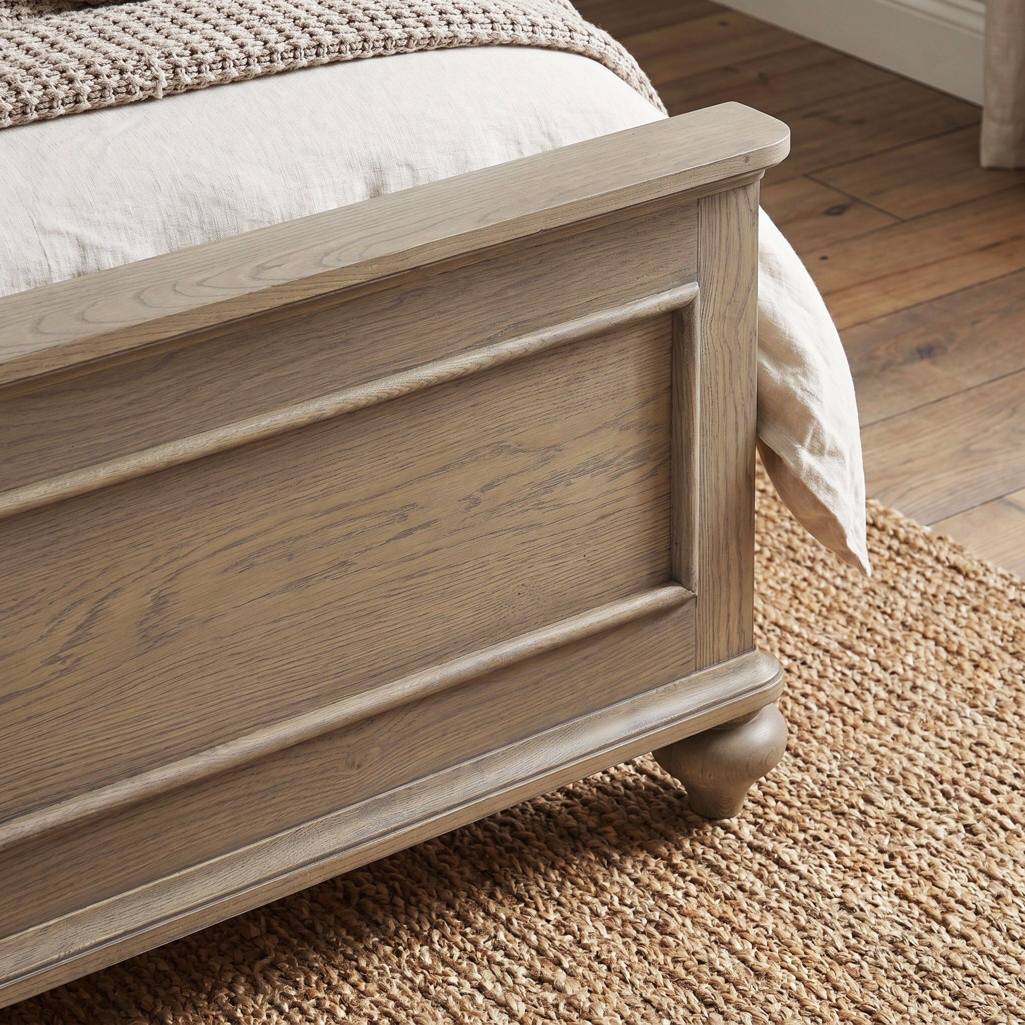 Harbour Lifestyle Ophelia Double Bed Frame in Natural