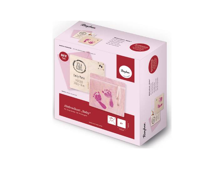Rayher Abdruckset Baby 10-teilig