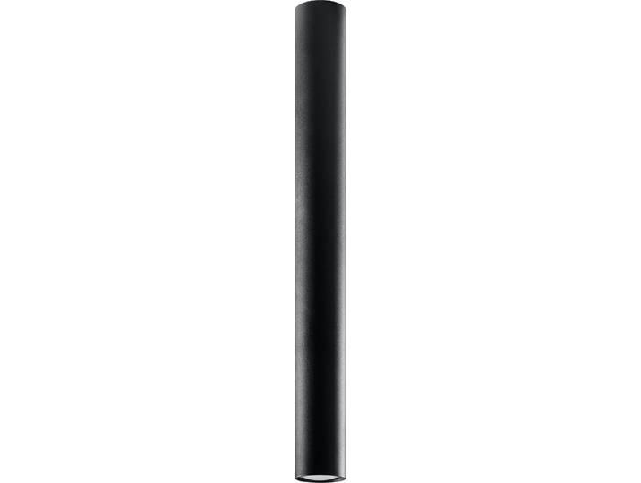 Plafonnier LAGOS 60 noir 1xGU10 10W acier 60x6x6cm Sollux Lighting