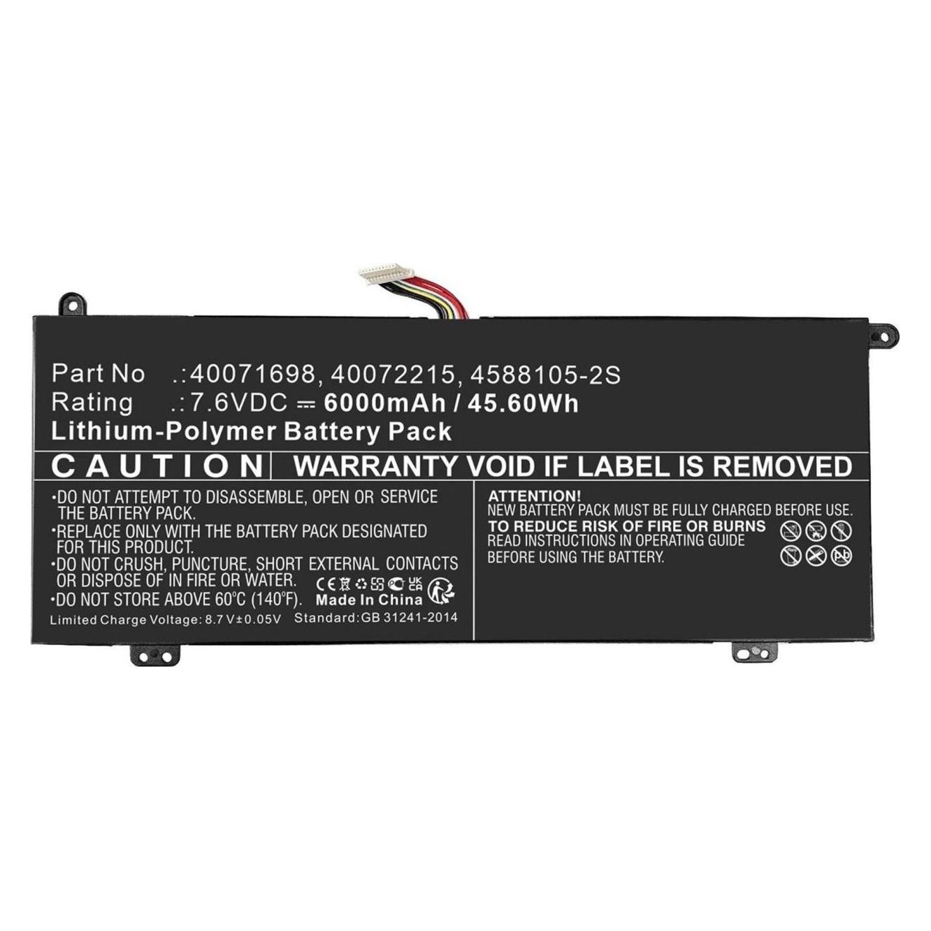 CoreParts Laptop Battery for Toshiba (6000 mAh) (MBXTO-BA0066)