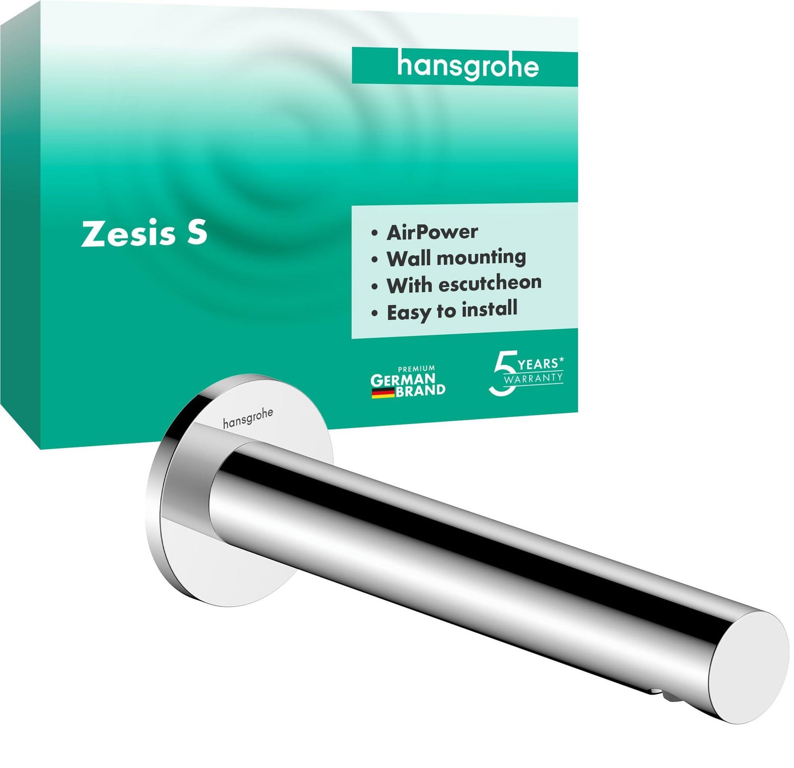 Hansgrohe Zesis S douchekop voor bad, chroom