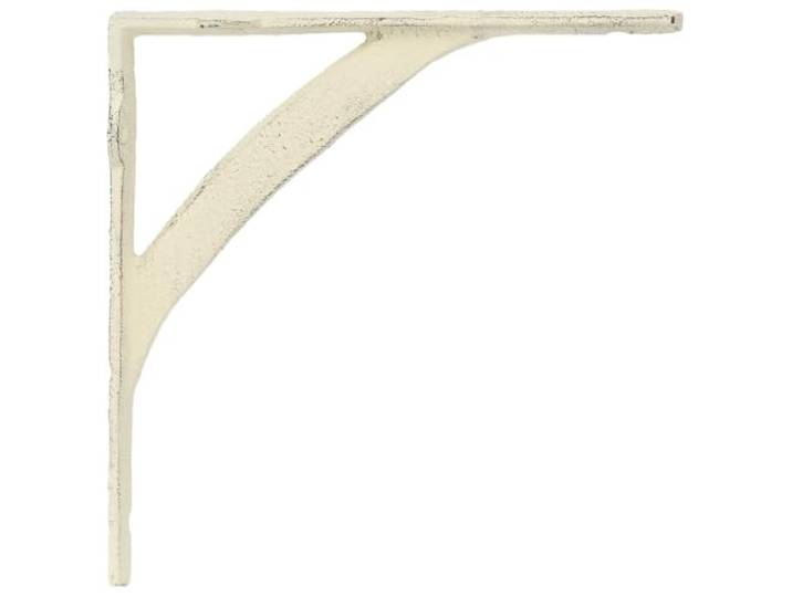 Mhdvray Wandregalhalterung 12er Set Stahl Regalwinkel 21x21cm Antik Weiß Vielseitige Wandkonsolen für Wohnzimmer und Küche: Robuste Träger dienen flexibel als Regalstütze oder Aufhänger.