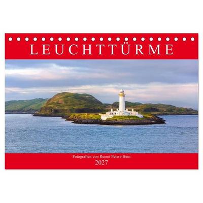 Leuchttürme des Nordens (Tischkalender 2027 DIN A5 quer), CALVENDO Monatskalender