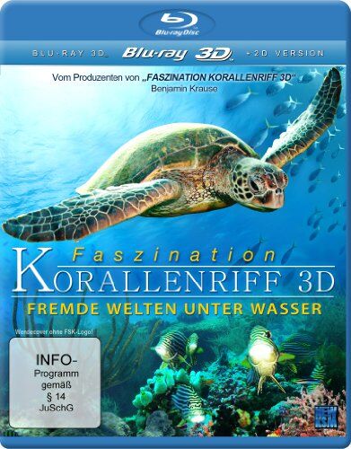 Faszination Korallenriff 3D - Fremde Welten unter Wasser (3D Version inkl. 2D Version & 3D Lenticular Card) [3D Blu-ray] - Preis vom 30.09.2026 09:01:18 h