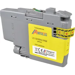 Ampertec Tinte kompatibel mit Brother LC-3239XLY  yellow