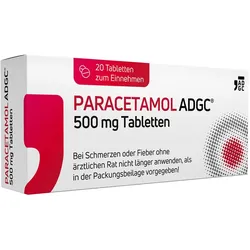 Paracetamol ADGC 500 mg Tabletten 20 St