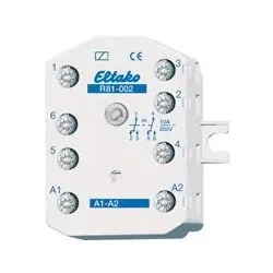 Eltako 81002430 Schaltrelais 230V. 2 Wechsler 10A/250V AC R81-002-230V