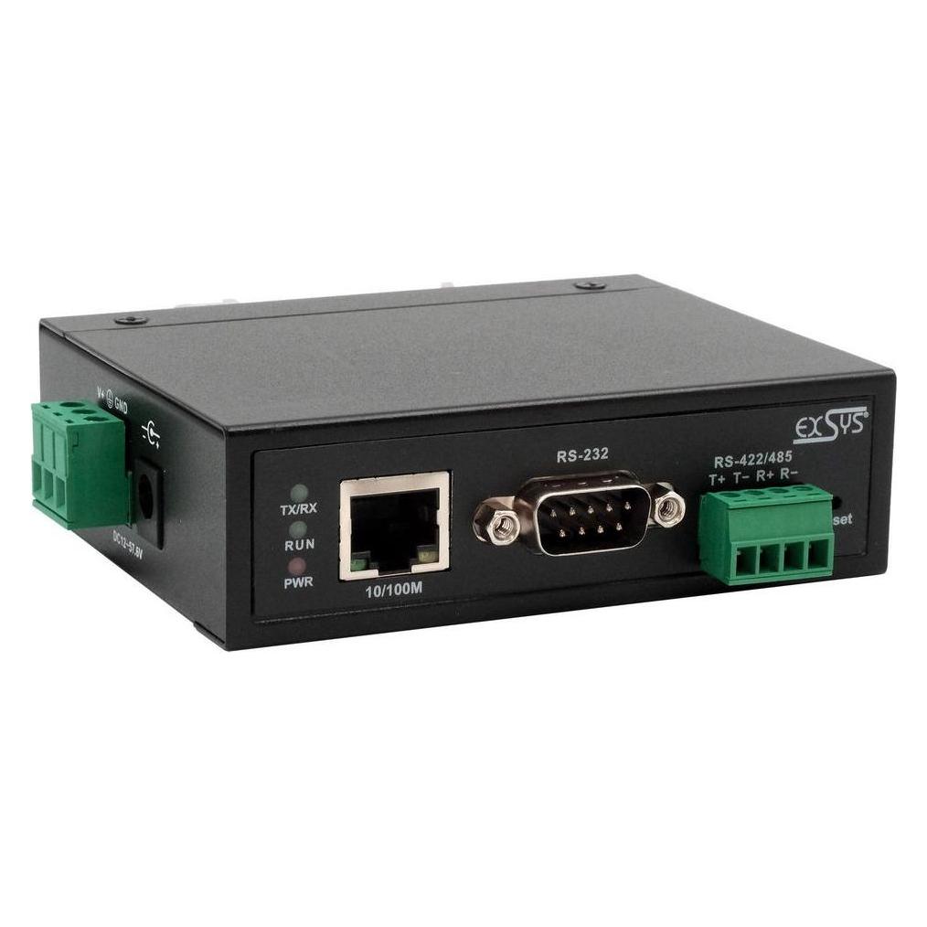 Exsys Serial Device Server 1x RS232/422/485 (EX-61001)