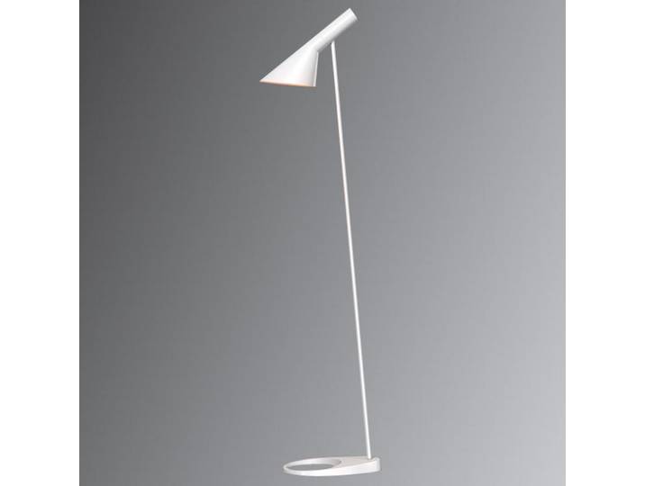AJ Stehleuchte, weiß - Louis Poulsen - Wohnzimmer - Design - Metall - Einflammig