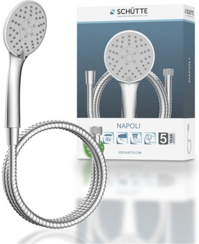 SCHÜTTE NAPOLI Handbrause-Set Chrom (61831)