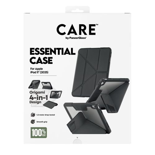 CARE by PanzerGlass TPU Essential Case iPad 11 Black