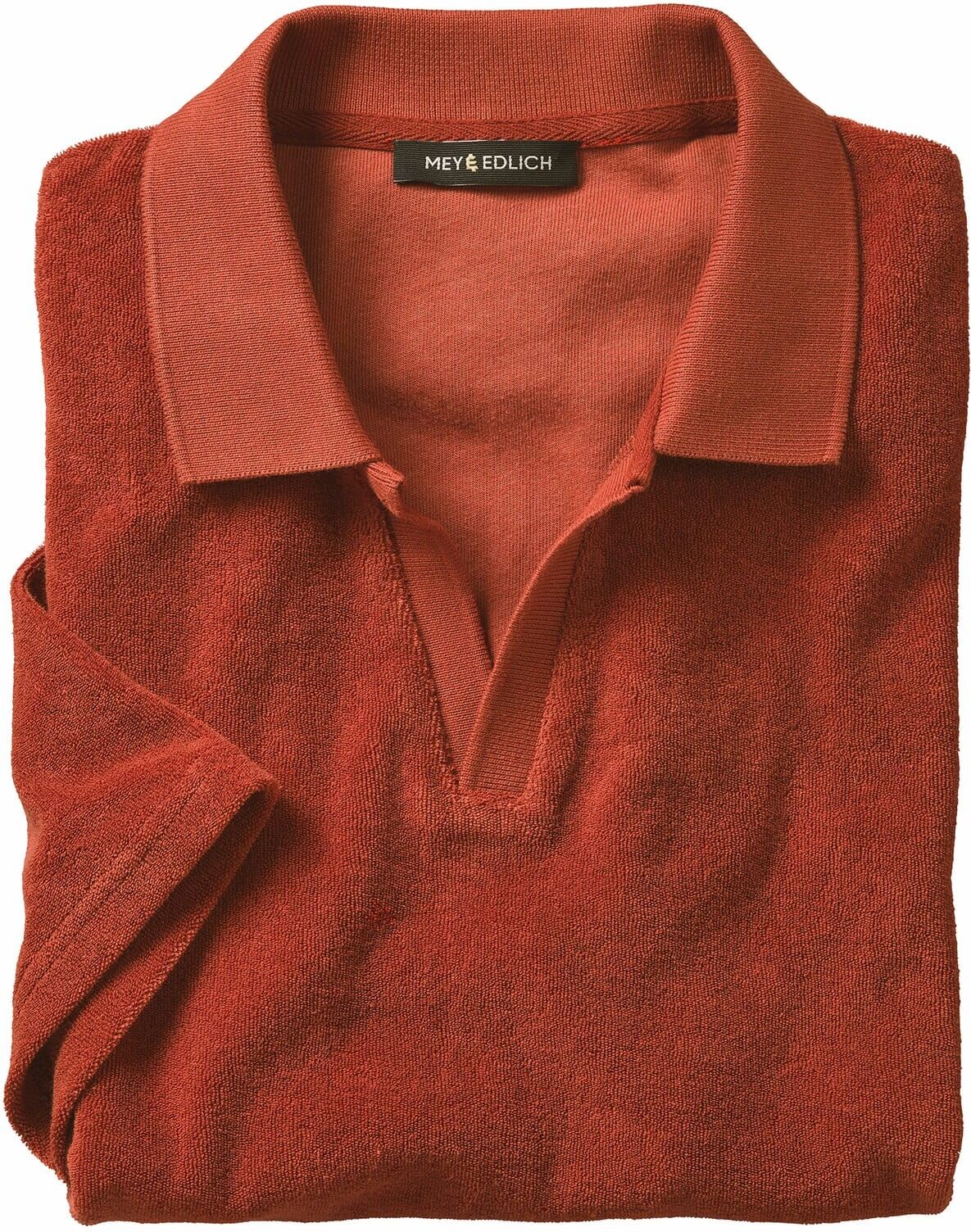 Mey & Edlich Terry-Polo Rot L