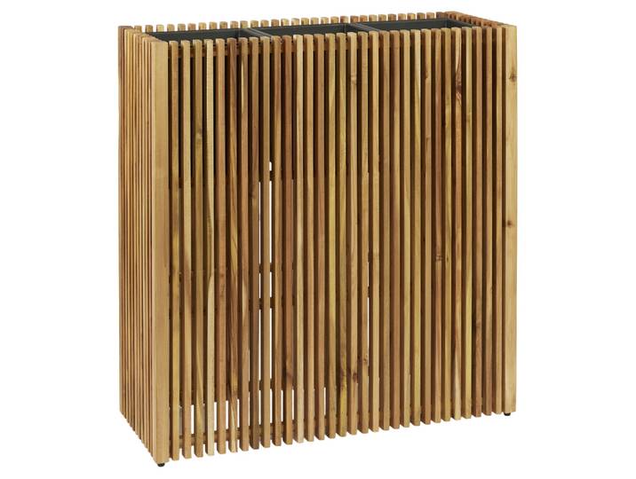 Pfanzgefäss Holzlatten H: 90 cm Edg
