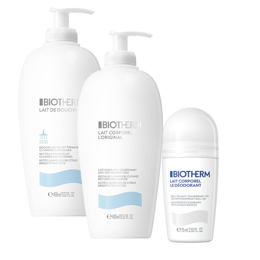 Biotherm Lait Corporel Skincare Routine Set 1 St