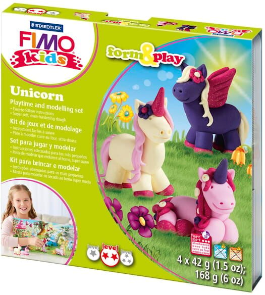 FIMO barn ''Unicorn'' 5st