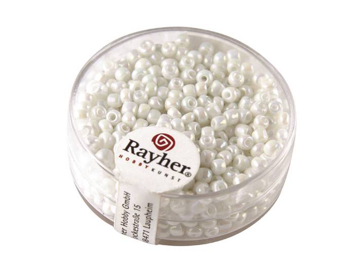 Rayher Rocailles Opak Gelüstert 2.6 mm 17 g