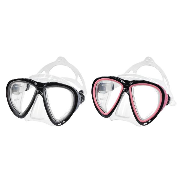 Splash & Fun Tauchmaske Senior 12+, 2-fach sortiert, Silikon (36988661)