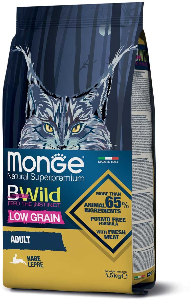 Monge & C. Monge Bwild Cat Ad Lepre1,5kg