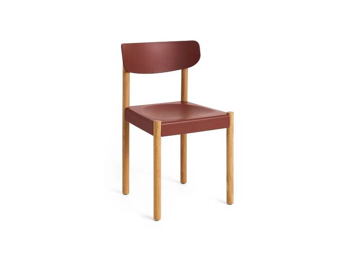 HAY Chaise Pack Chair 10 Chêne huilé-hull red