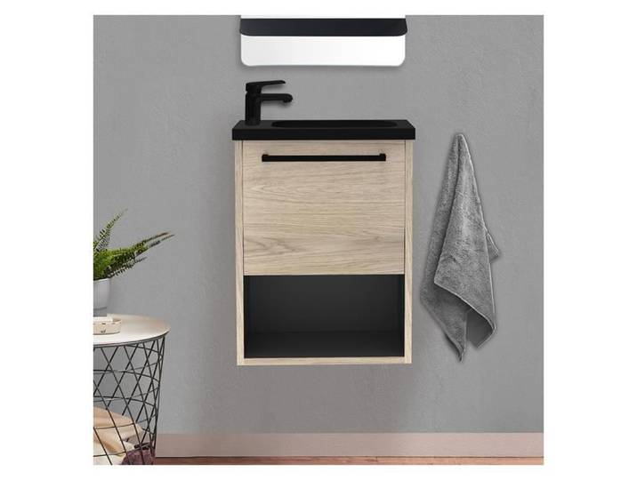 Ensemble meuble lave-mains NIKA + robinet
