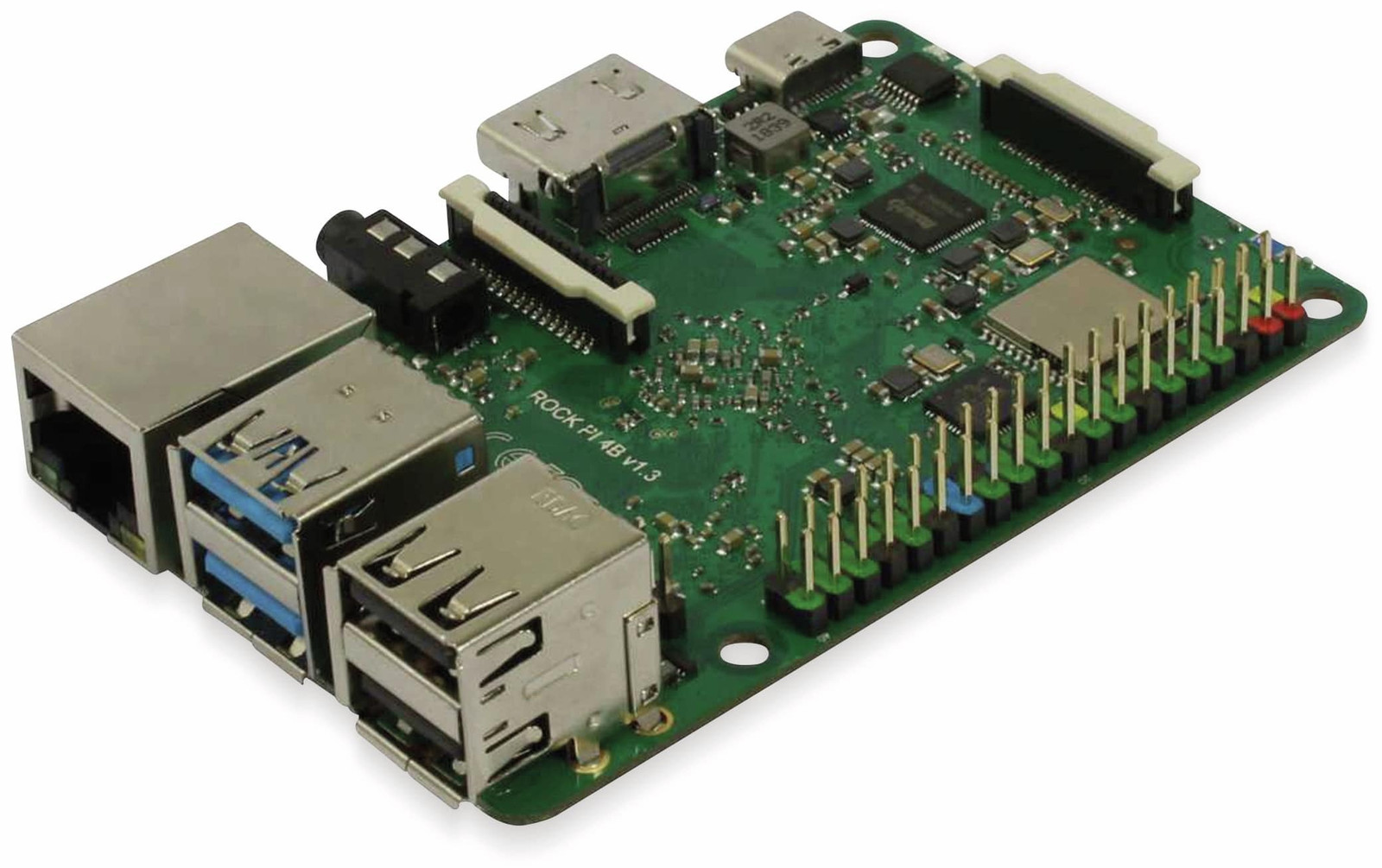 ALLNET Rock Pi 4 Model A 4GB V1.4 (zonder Wi-Fi/Bluetooth/PoE)