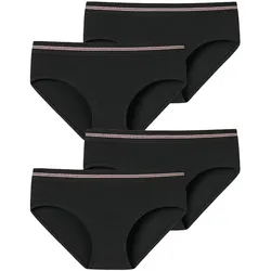 Schiesser Mädchen Panty Long Life Rib 4er Pack