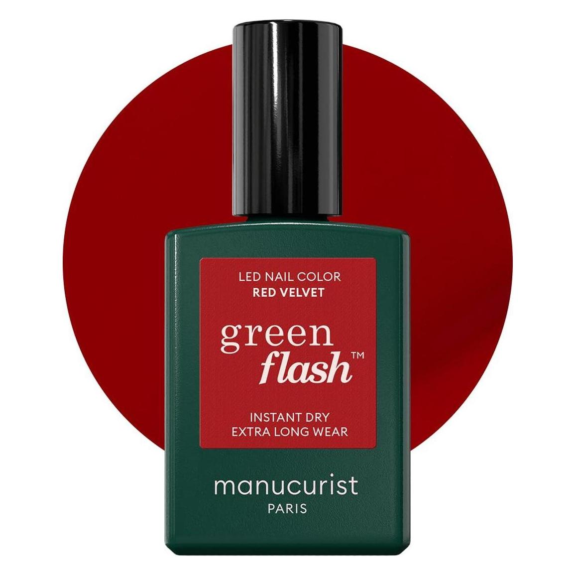 Manucurist Flash Nagellack Red Velvet (Rot) (MAN51486)