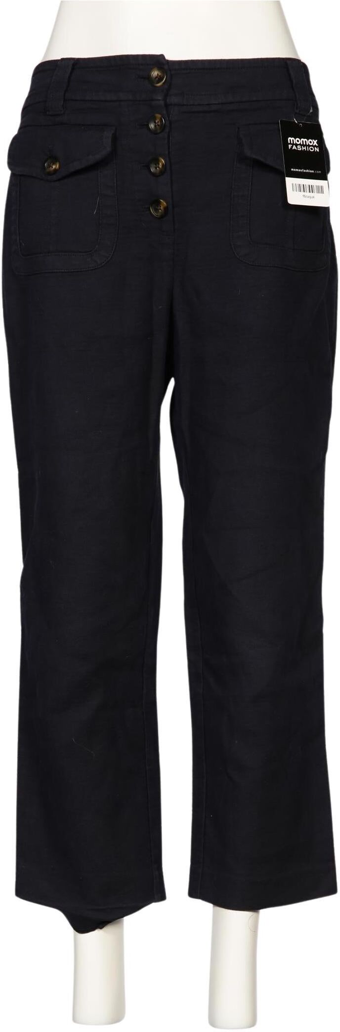 Boden Damen Stoffhose, Marineblau, Gr. W28, Baumwolle / Modal - Second Hand