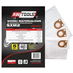 Awtools WORKI Z MIKROWŁÓKNINY kpl.5szt. SXM2, GAS 25 / STARMIX, Staubsaugerbeutel
