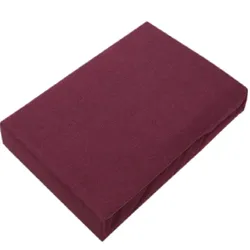 EXKLUSIV HEIMTEXTIL Jersey Spannbettlaken Deluxe  Marke 90 - 100 x 200 cm Bordeaux