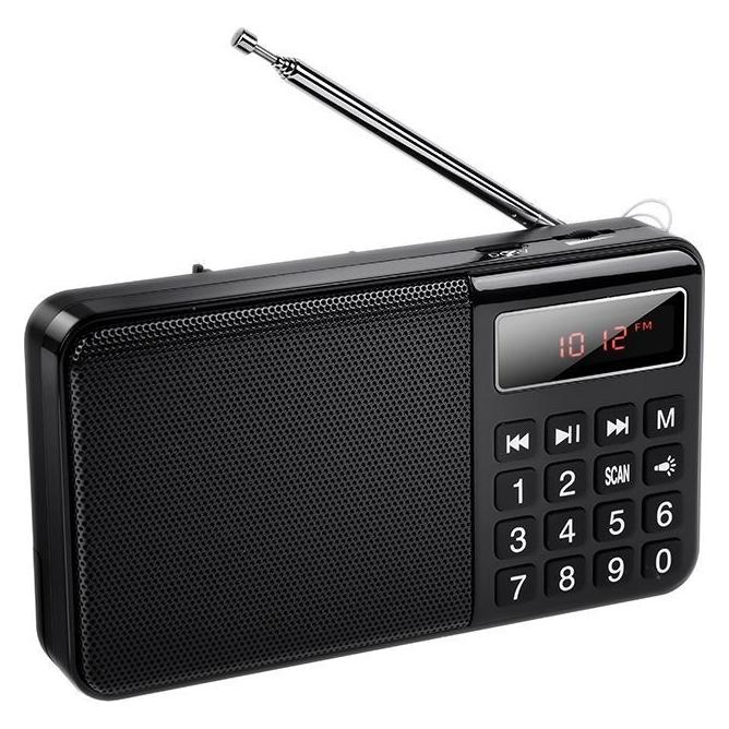 Hoco Other Computer Accessory Portable radio HI50 black (AM, FM, Bluetooth) (6942007664202)