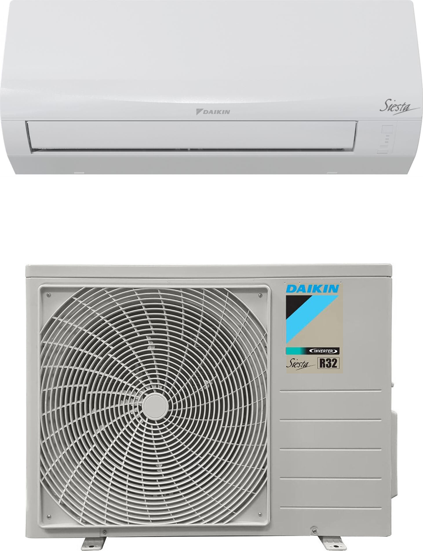 Daikin Atxf25e + Arxf25e Climatizzatore 9000 Btu Inverter Monosplit Condizionatore Con Pompa Di Calore Classe A++/a+ R32 (Unità Interna + Unità Esterna) - Atxf25e + Arxf25e Siesta Pro Era