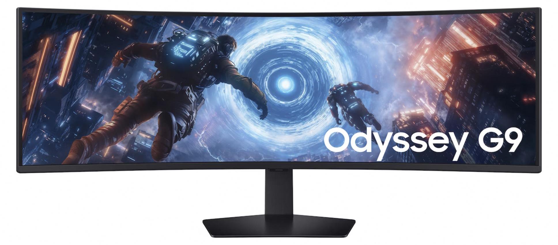 Samsung G91F, 124,5 cm (49"), 5120 x 1440 Pixel, Dual QHD, LCD, 1 ms, Schwarz