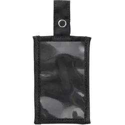 Textil-Ausweishalter "9130 P159" schwarz - schwarz