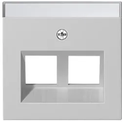 Gira Abdeckung 2-f. 2640015