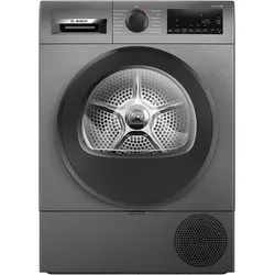 Bosch Hausgeräte Serie 6 WQG243DR10, Wäschetrockner, Grau