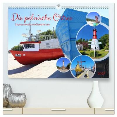 Die polnische Ostsee (hochwertiger Premium Wandkalender 2027 DIN A2 quer), Kunstdruck in Hochglanz