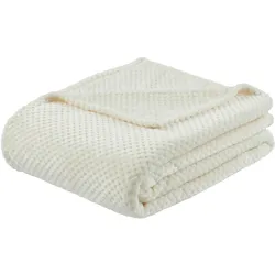 Kuscheldecke Lars Naturfarben ca. 140x180cm