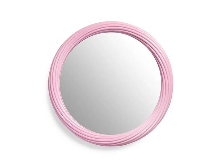 &klevering - Churros Spiegel, Ø 44,5 cm, pink
