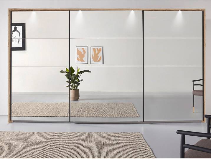 OTTO home Mehrzweckschrank Aktenschrank Möbel Mietswohnung Schlafzimmer OTELI Breiten 211/278/323/368 cm Höhen 214/233 cm, inkl. Passepartout optional mit Beleuchtung MADE IN GERMANY