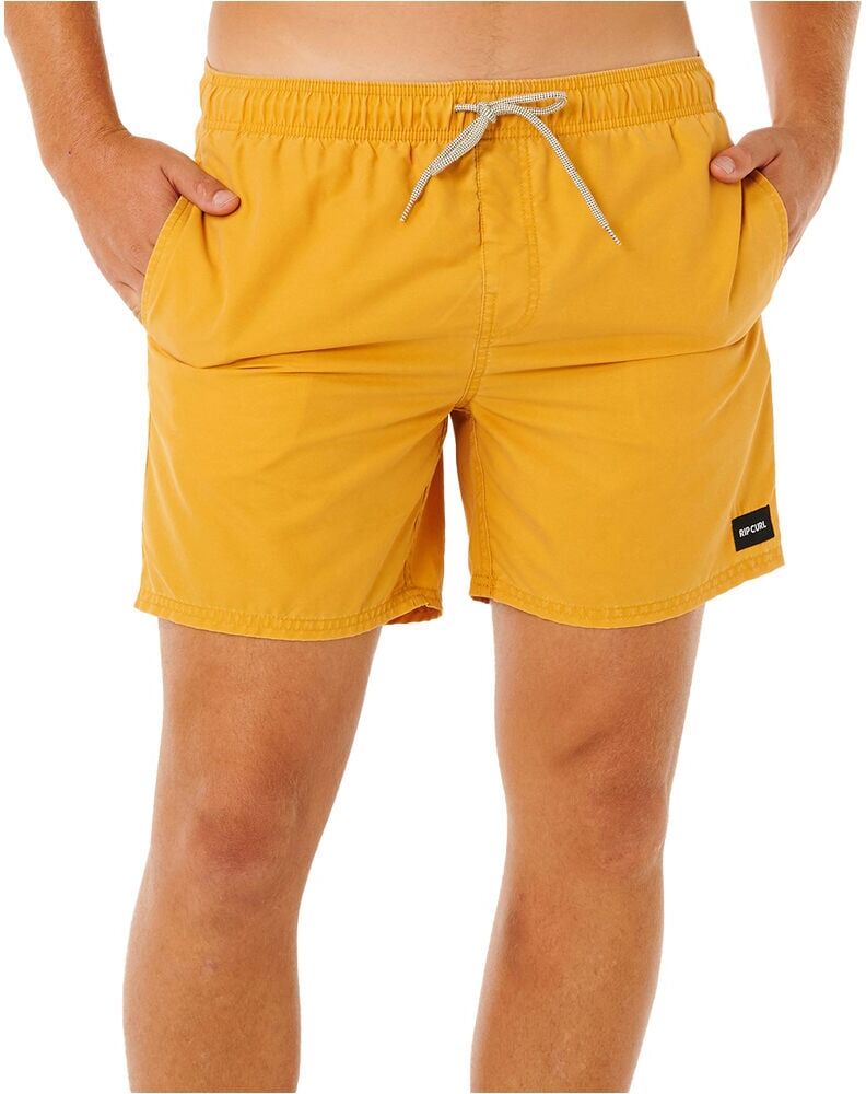 Rip Curl offset washed bañador playa hombre Amarillo (L)