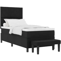 vidaXL, Boxspringbett, Boxspringbett (90 x 190 cm)