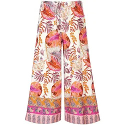Culotte Henriette in 7/8-Länge Green Cotton mehrfarbig, 36