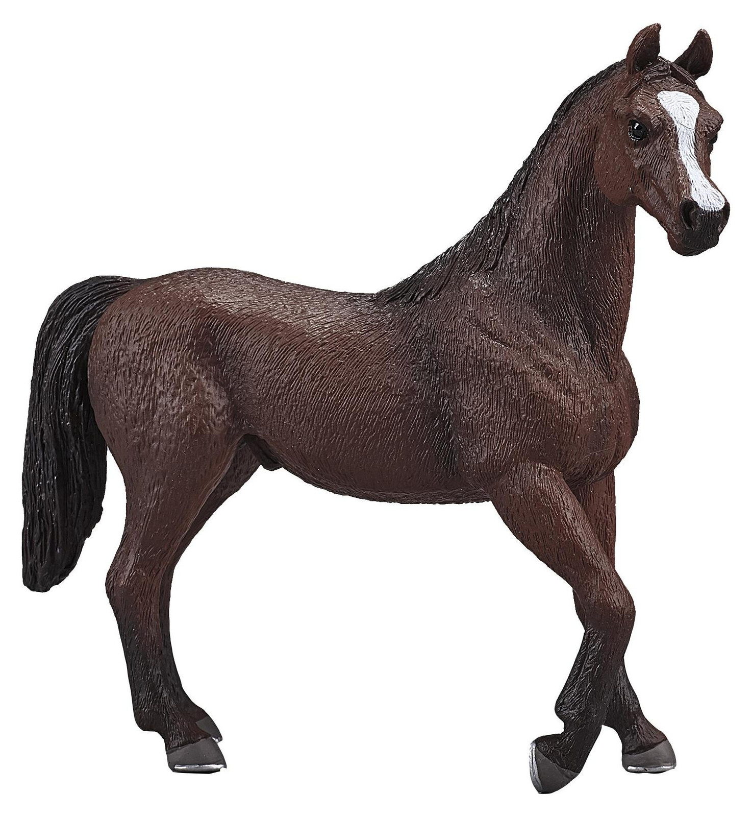 Animal Planet Arabisch paard hengst kastanjekleur klein model