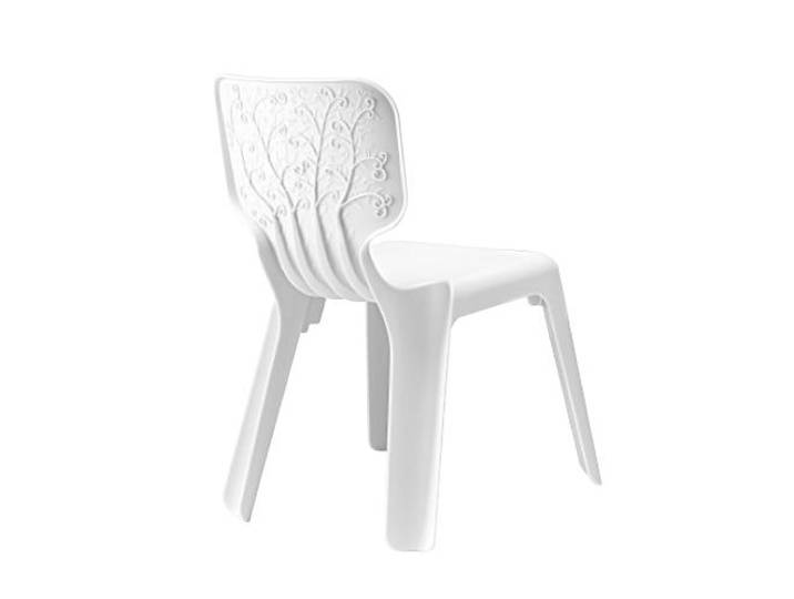MAGIS set de 4 chaises pour enfants ALMA (Blanc - Polypropylène)