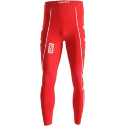 UYN Natyon 3.0 Ghedina 3/4 Ski-Funktionsunterhose R040 - red/white XS