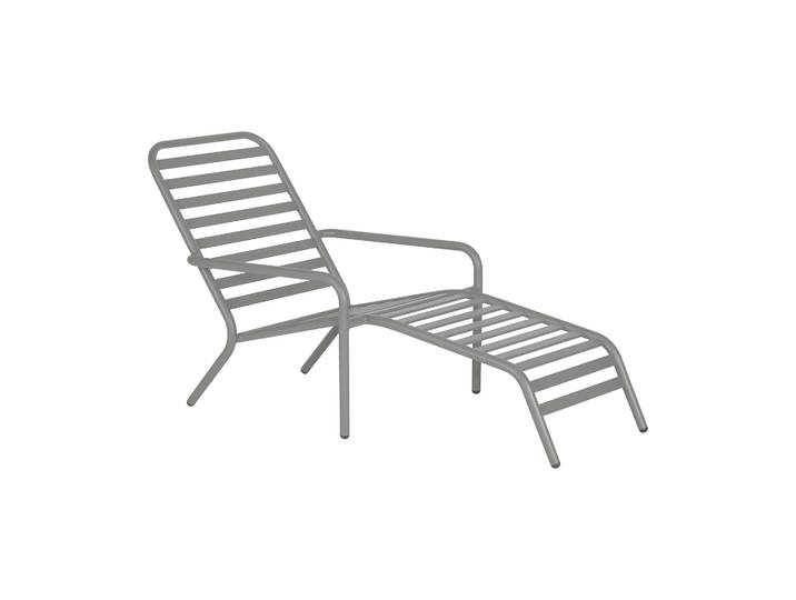 1898 Chaise longue Messina Taupe